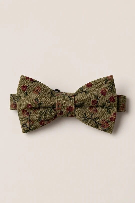 Ties in Woodland Floral