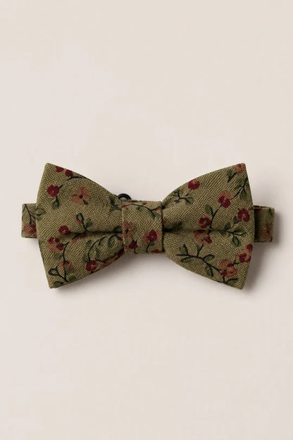 Ties in Woodland Floral