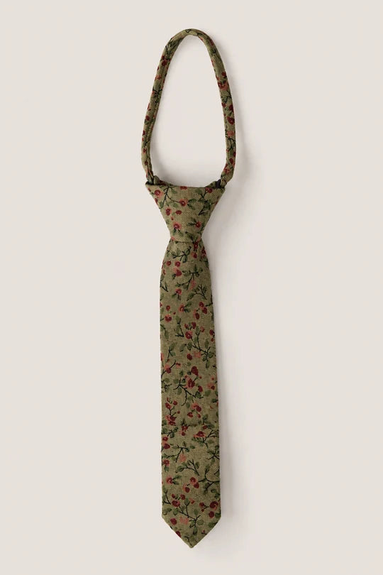 Ties in Woodland Floral