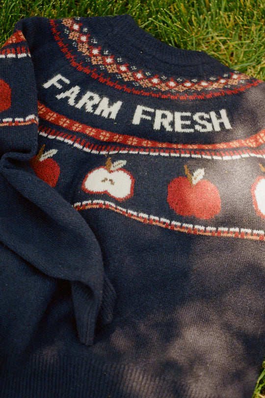 Farm Fresh Sweater in Navy