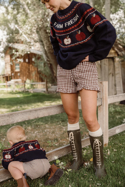Farm Fresh Sweater in Navy