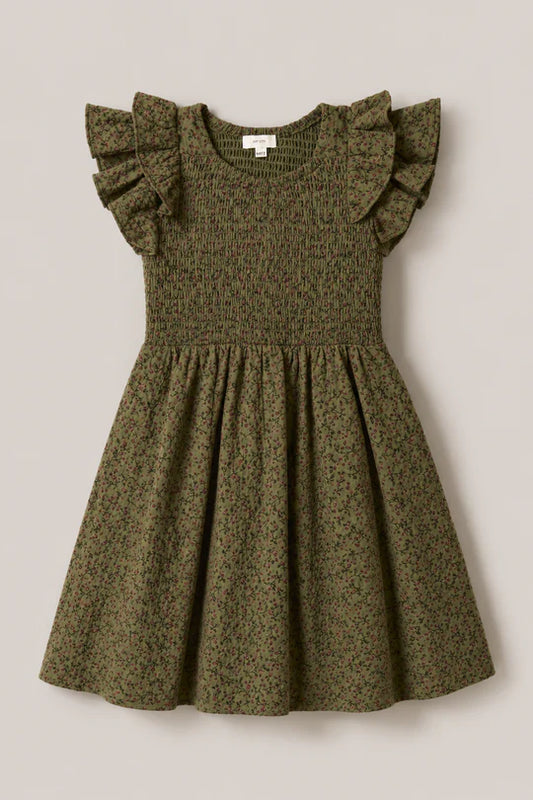 Mini Hattie Dress in Woodland Floral