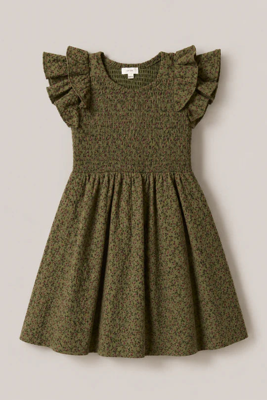 Mini Hattie Dress in Woodland Floral