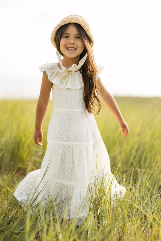 Mini Alaina Dress in Ivory