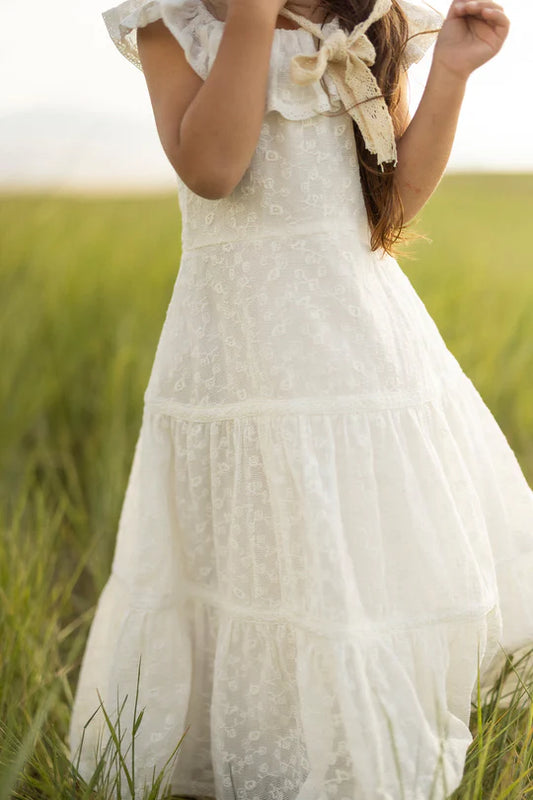 Mini Alaina Dress in Ivory