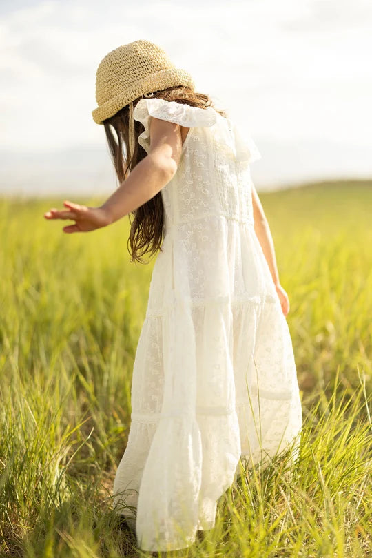 Mini Alaina Dress in Ivory