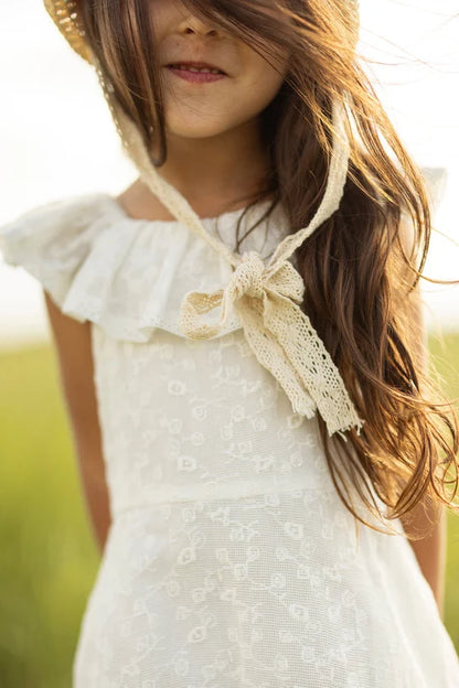 Mini Alaina Dress in Ivory