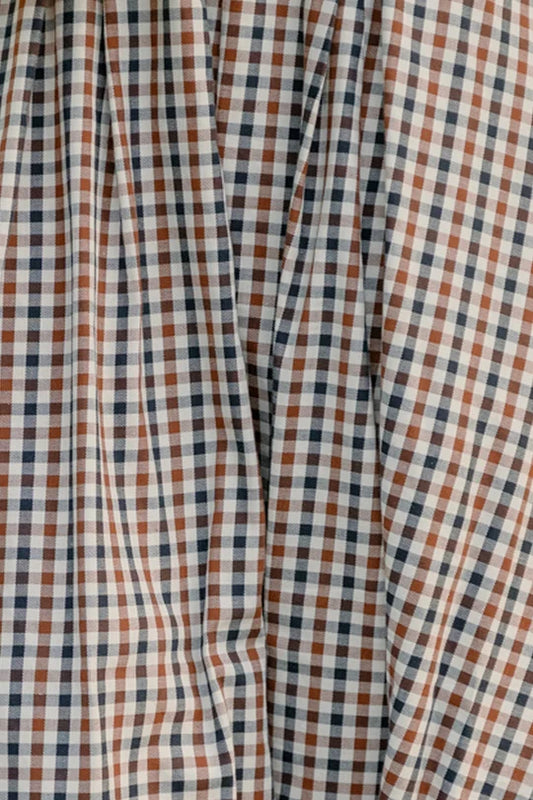 Sophia Skirt in Chestnut Gingham