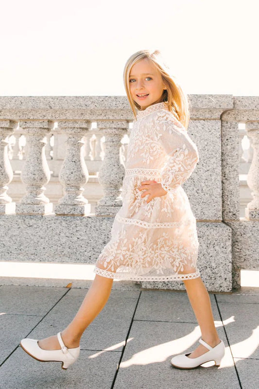 Mini Sicily Dress with Long Sleeves